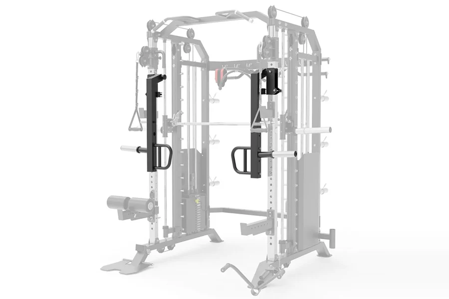 Warrior 801 Pro Power Rack Cage Functional Trainer Cable Pulley Home Gym w/ Smith Machine (🧨JULY 4th SALE) - Image 20