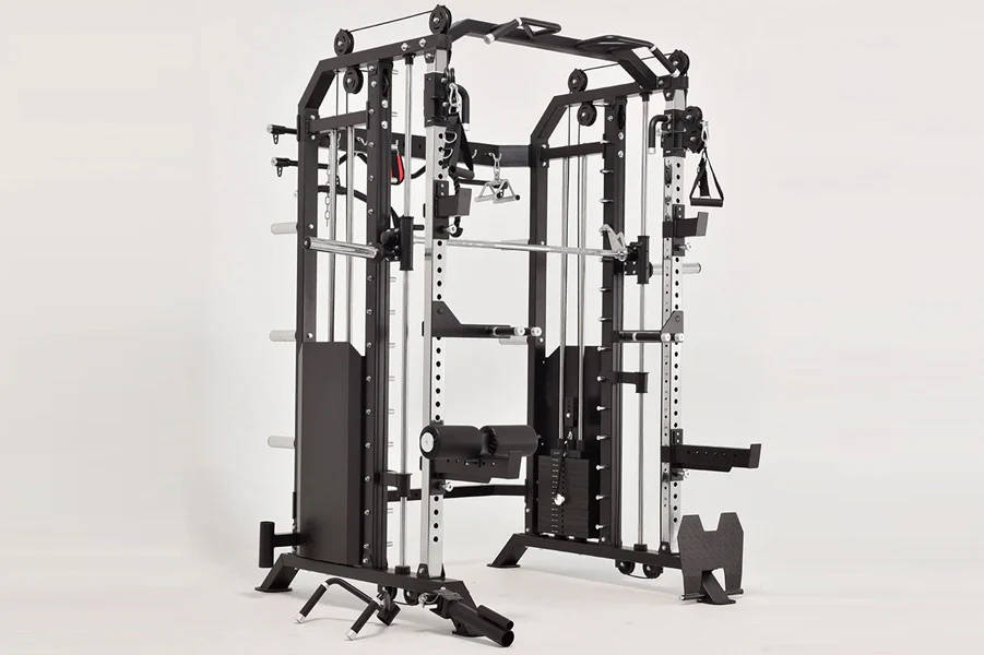Warrior 801 Pro Power Rack Cage Functional Trainer Cable Pulley Home Gym w/ Smith Machine (🧨JULY 4th SALE) - Image 8