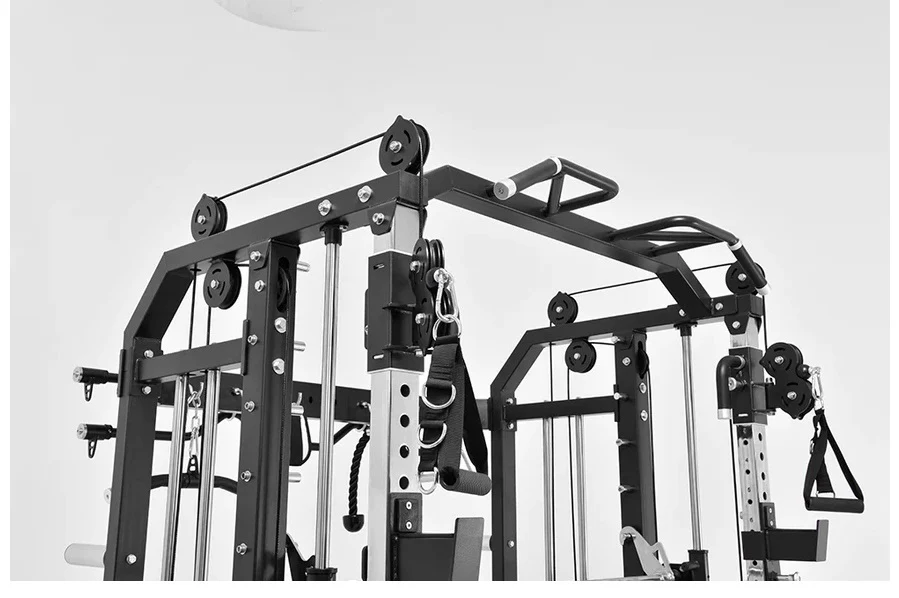 Warrior 801 Pro Power Rack Cage Functional Trainer Cable Pulley Home Gym w/ Smith Machine (🧨JULY 4th SALE) - Image 9