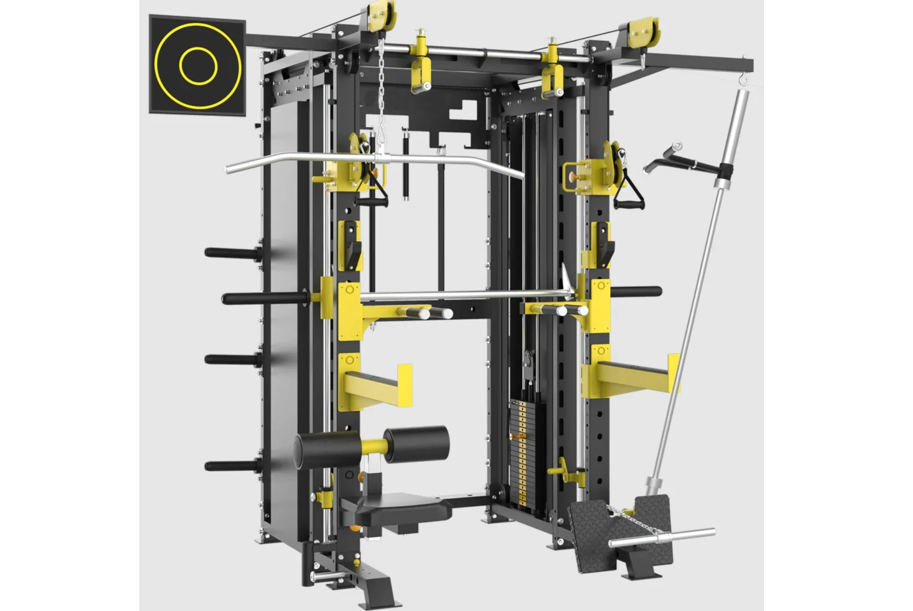 Warrior "Big Boss" Functional Trainer Smith Machine - Image 3