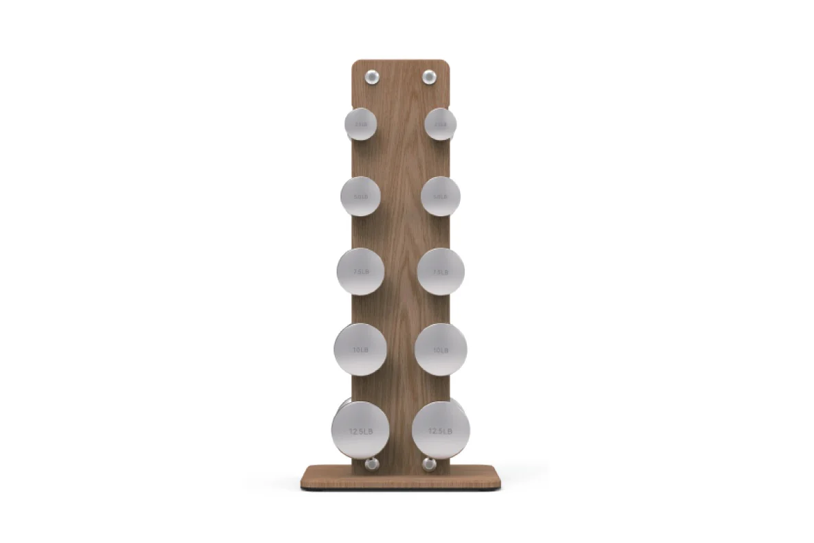 Warrior Luxury Wood | Stainless Steel Dumbbell Set (2.5-12lbs) - Image 10