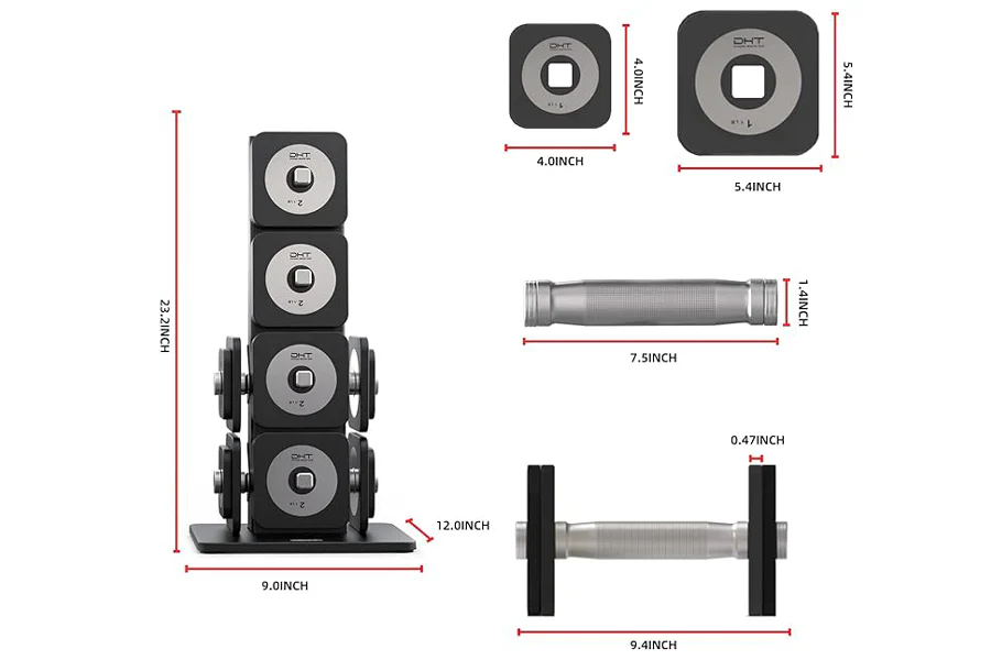 Warrior D22.5 Adjustable Dumbbells (SALE) - Image 8