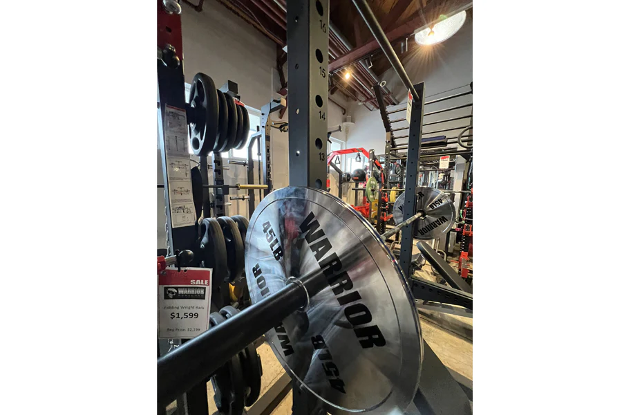 Warrior Deluxe Squat Rack - Image 4