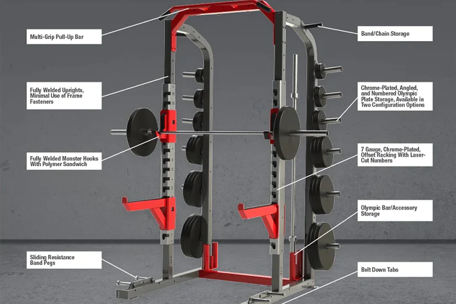 Warrior Elite 3.0 Power Rack - Image 3