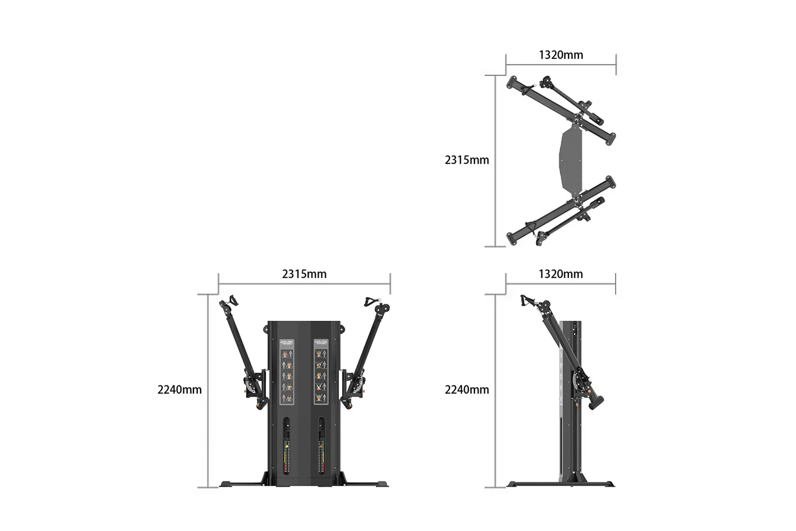 Warrior Elite Commercial Series Dual-Arm Functional Trainer (🧨JULY 4th SALE - Extra 5%) - Image 8