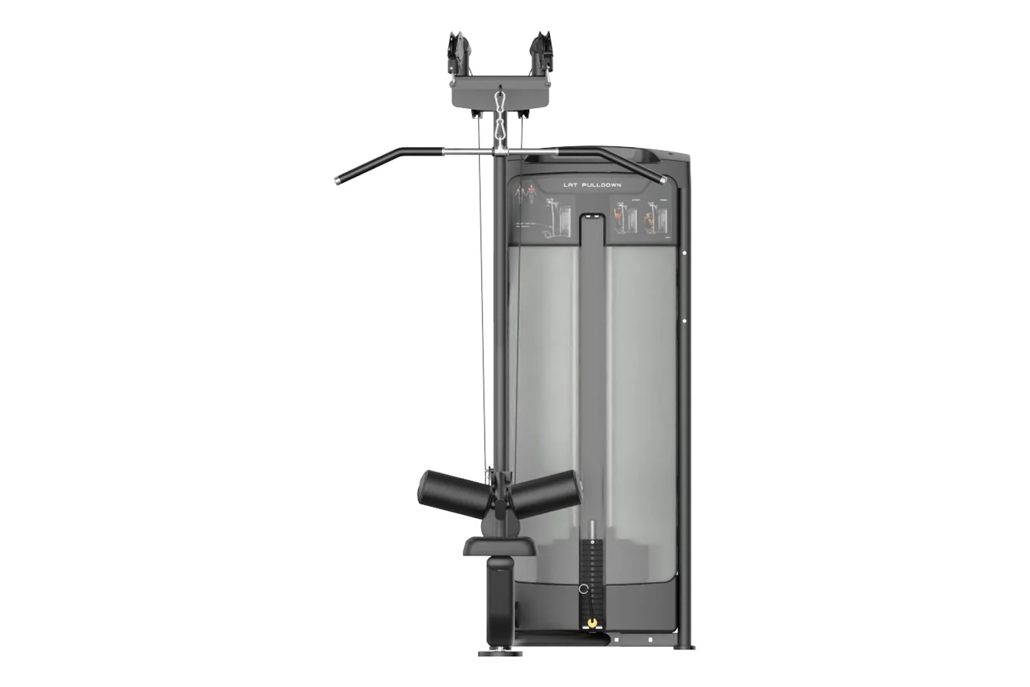 Warrior Elite Commercial Series Dual Pulley Lat Pulldown (🧨JULY 4th SALE - Extra 5%) - Image 2