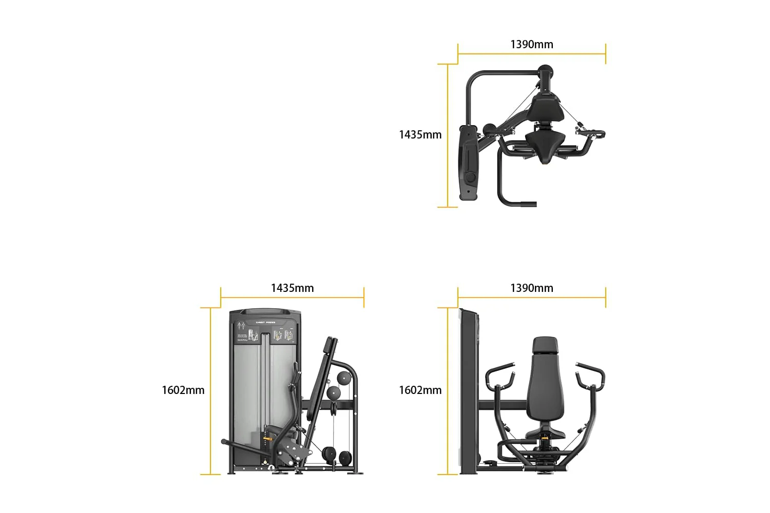 Warrior Elite Commercial Series Iso-lateral Chest Press (🧨JULY 4th SALE - Extra 5%) - Image 2