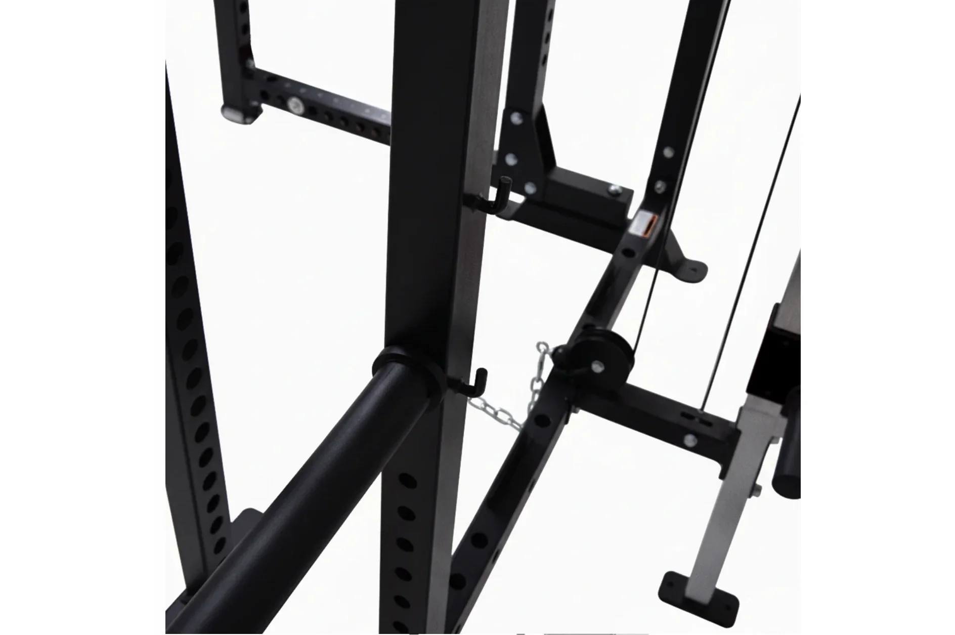 Warrior Freestanding Folding Cable Pulley Power Rack - Image 60