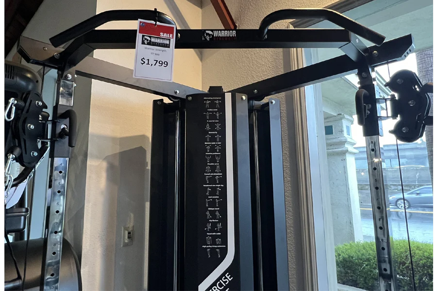 Warrior FT900 Cable Pulley Functional Trainer Home Gym - Image 10