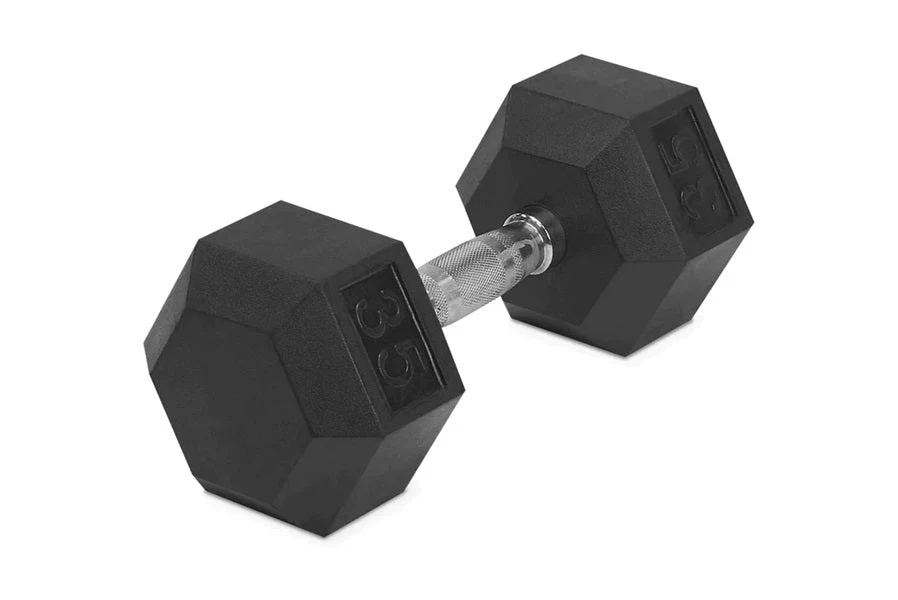 Warrior Rubber Hex Dumbbell Sets (5-50lbs & Up) (🧨JULY 4th SALE) - Image 5