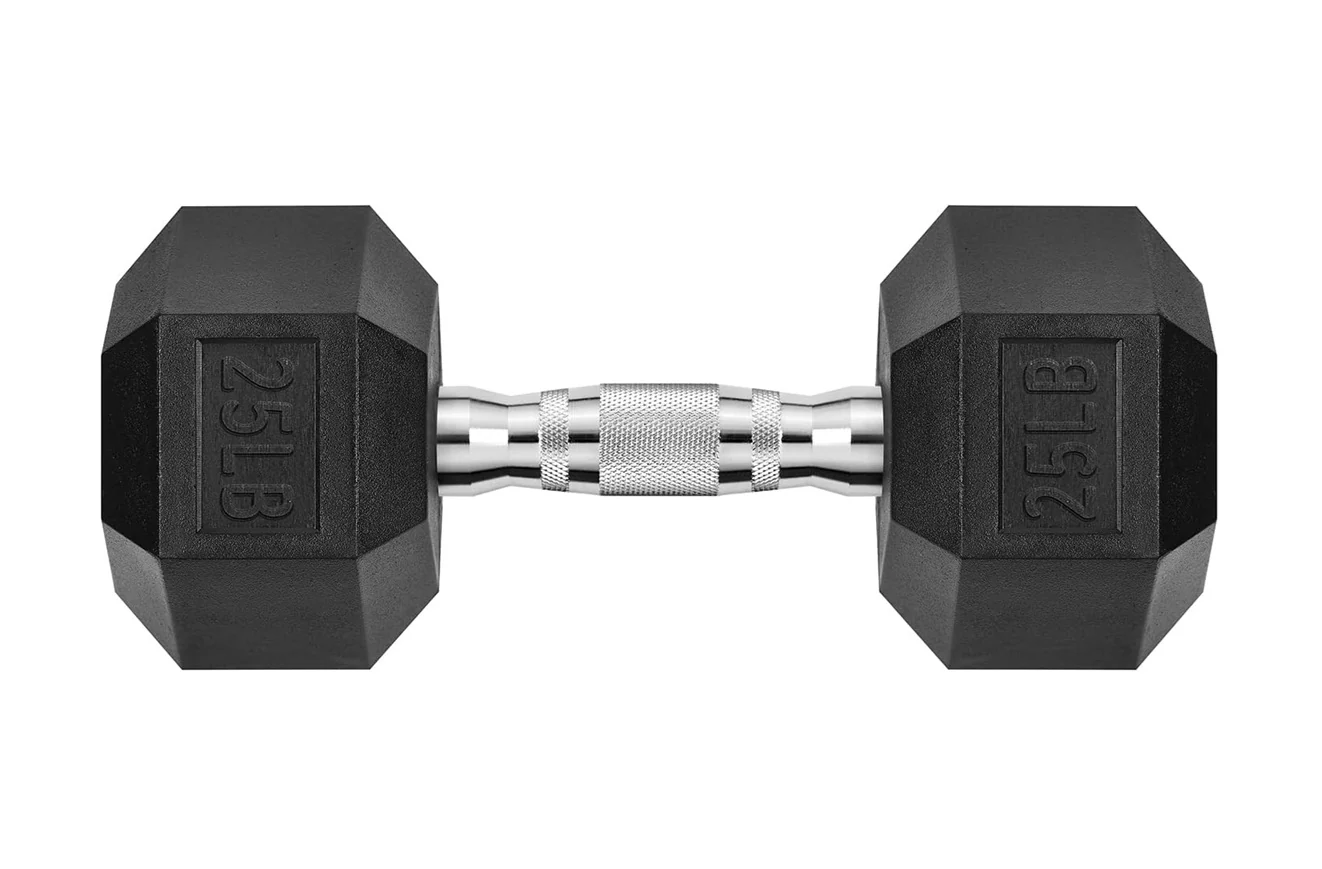 Warrior Rubber Hex Dumbbells (🧨JULY 4th SALE - $1.79/lb) - Image 16