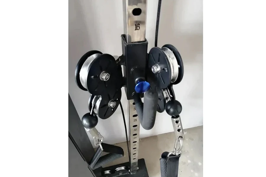 Warrior Wall Mounted Cable Pulley Home Gym System (Single Stack) - Image 13
