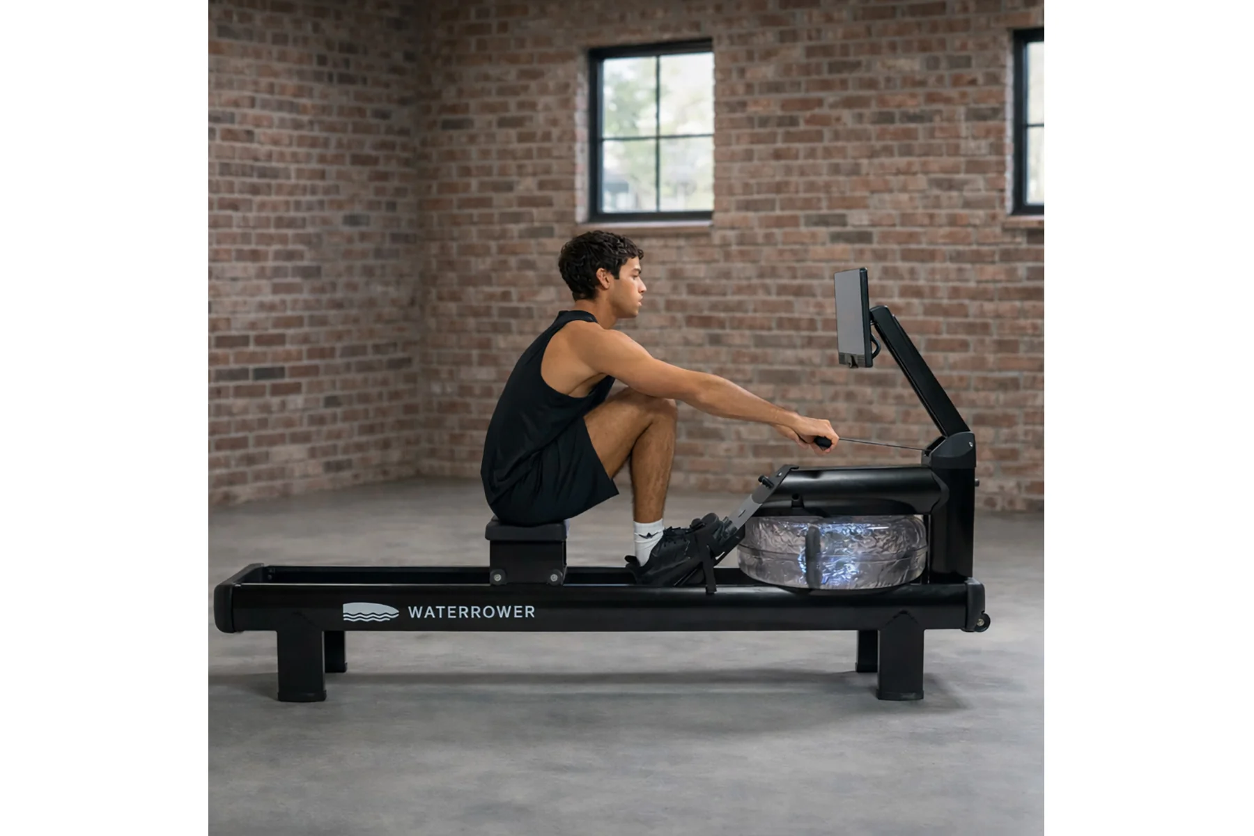 WaterRower Metallic M1 Pro Black Rowing Machine - Image 5