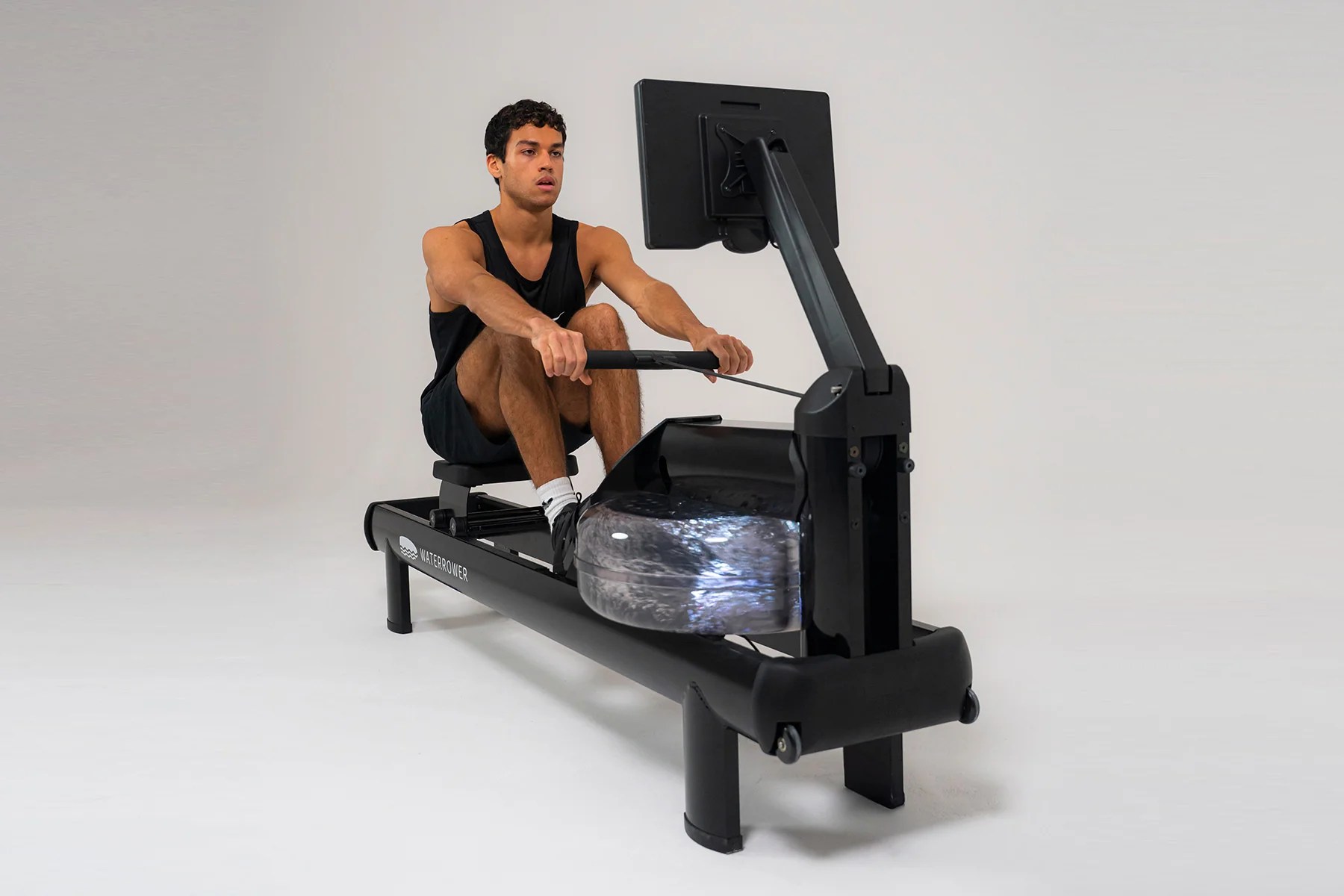 WaterRower Metallic M1 Pro Black Rowing Machine - Image 9